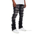 Distressed Ripped Streetwear Jeans Men